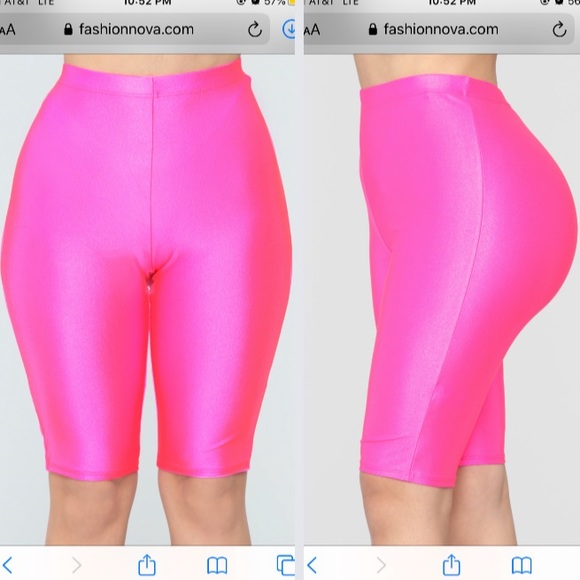 NWT FASHION NOVA biker shorts - Picture 2 of 3